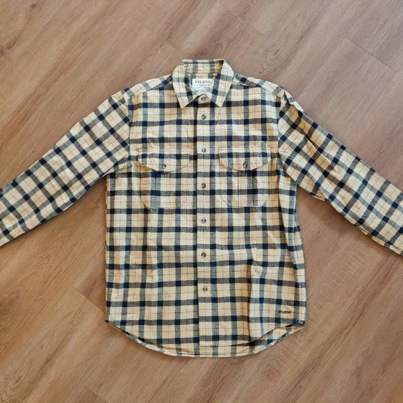 Filson Alaskan Guide Cotton Flannel Shirt Small - Picture 2 of 5